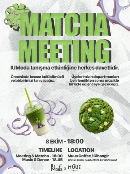 Matcha Meeting afişi