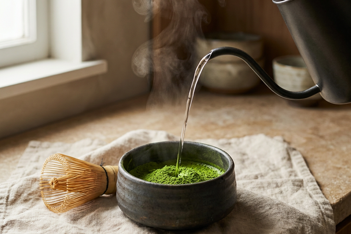 Matcha neden 80°C suyla hazırlanır?