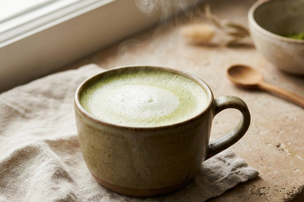 Sıcak Matcha Latte Tarifi
