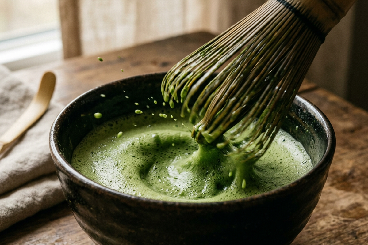 Matcha nasıl karıştırılır?